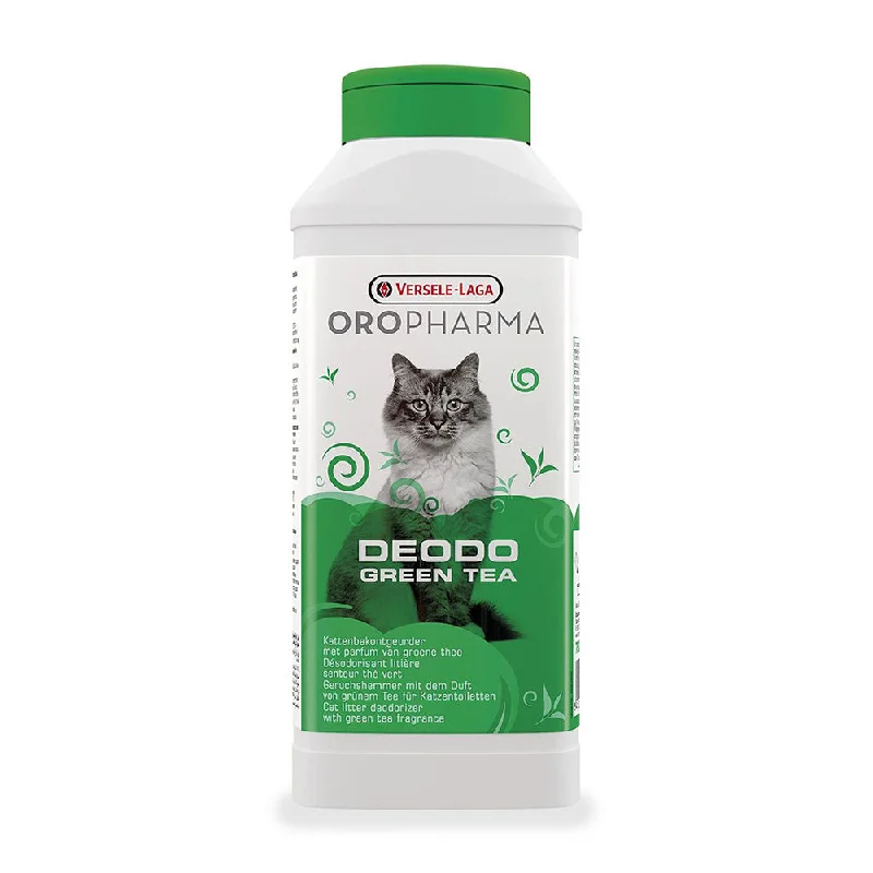 Versele-Laga Oropharma Cat Litter Tray Deodorant - Green Tea 750g