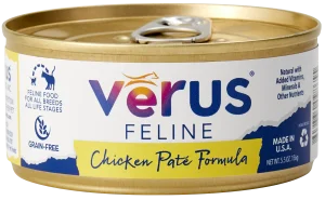 VēRUS Feline Chicken Pate Formula (5.5-oz, single can)