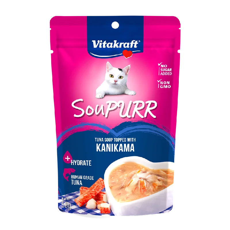 Vitakraft Cat Soupurr Tuna Soup Topped with Kanikama 50g