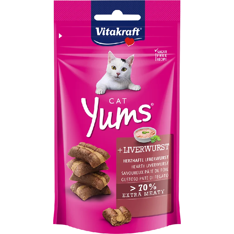 Vitakraft Cat Yums Liver Sausage 40g