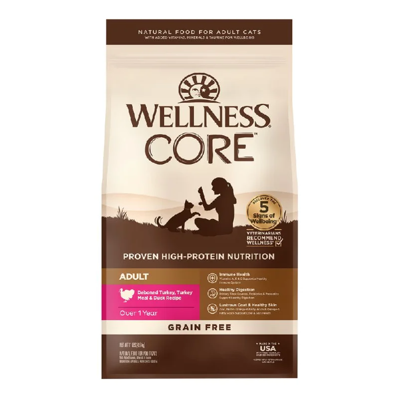 Wellness Cat Core Turkey & Duck 11lb