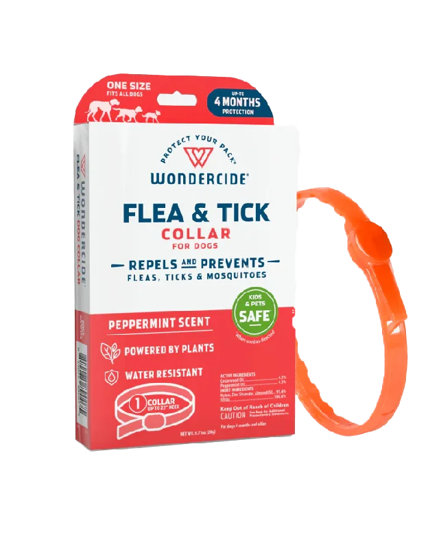 Wondercide Flea & Tick Collar for Dogs  with Natural Essential Oils