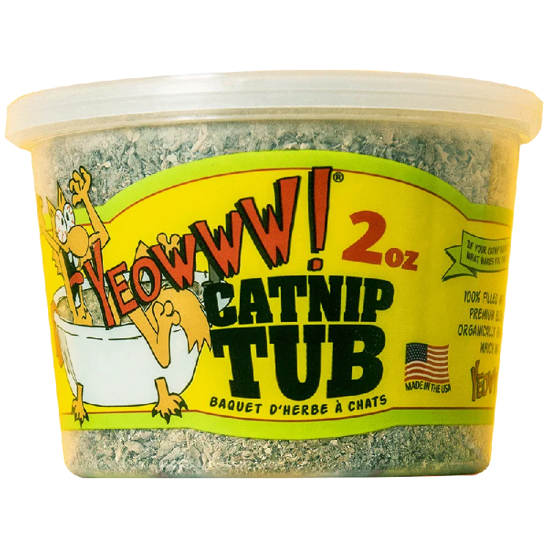 Yeowww! Organic Catnip Tubs 2oz