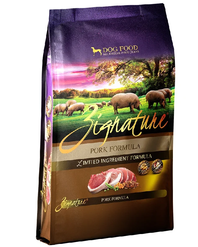 Zignature Pork Dry Dog Food 4lb