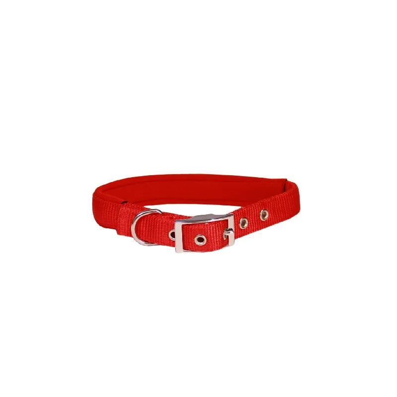 Beau Pets Nylon Collar 25mm x 70cm Red***