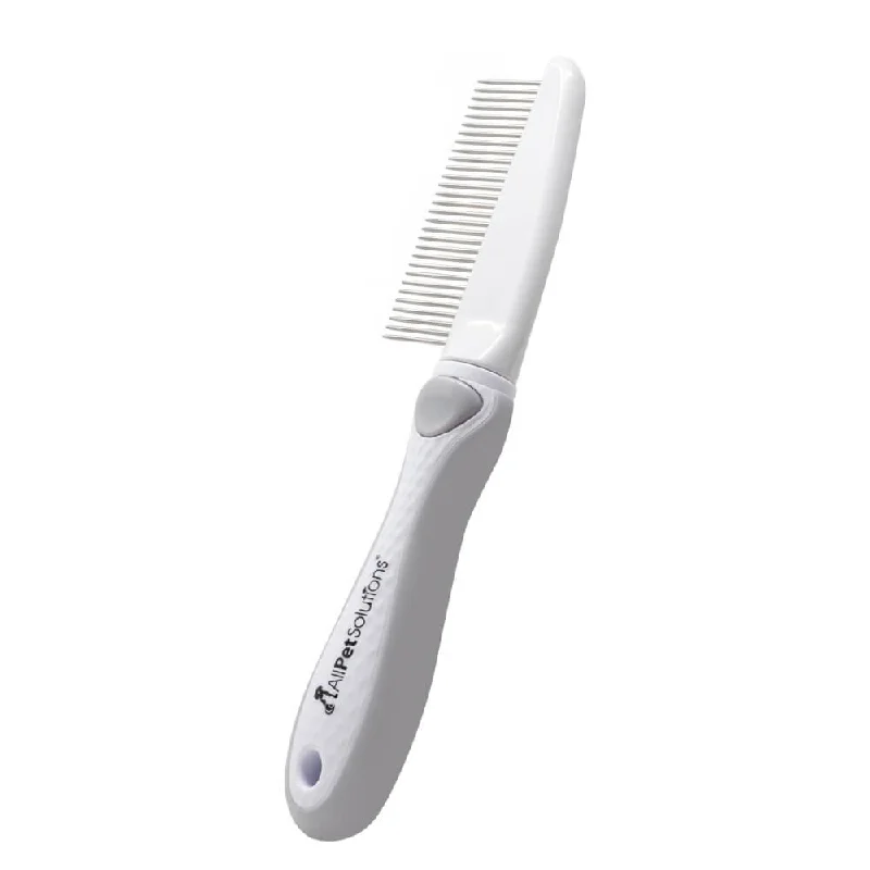 Pet Moulting Comb - Grey