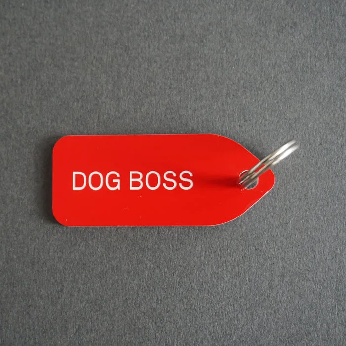 Dog collar Charm: Dog Boss