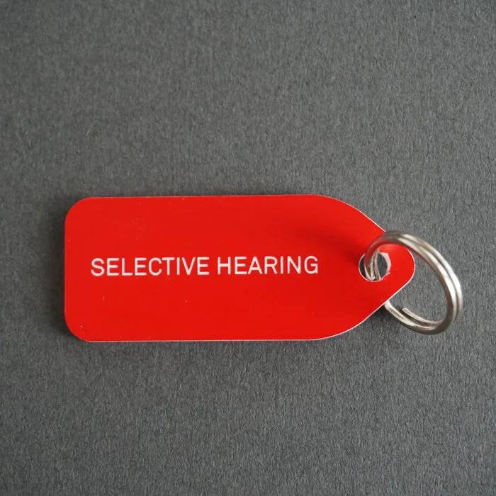 Dog collar Charm: Selective Hearing