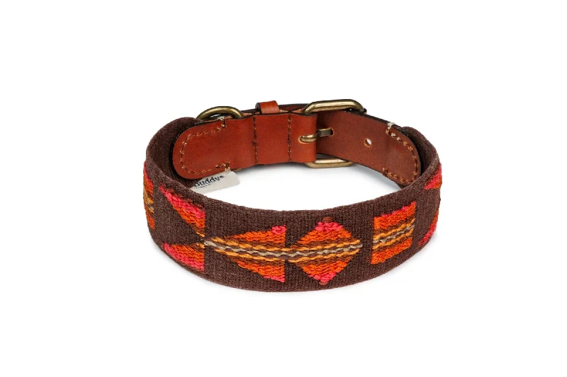 Dog Collar: Etna Brown