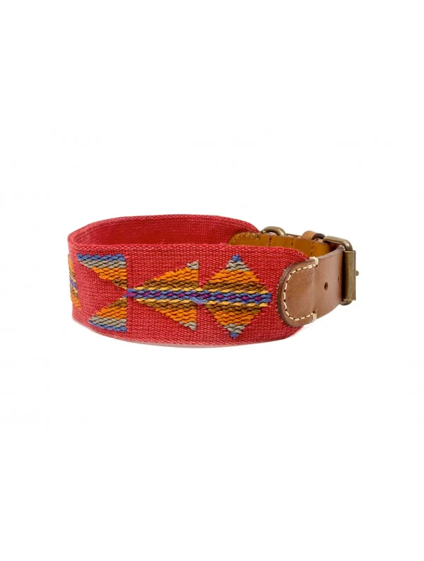 Dog Collar: Etna Red