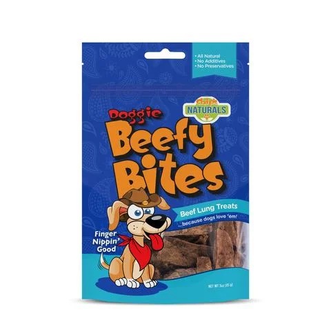 Chip's Naturals Doggie Beefy Bites 3oz Bag