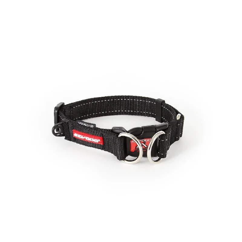 EzyDog Double Up Dog Collar Black Large<3 <3 <3