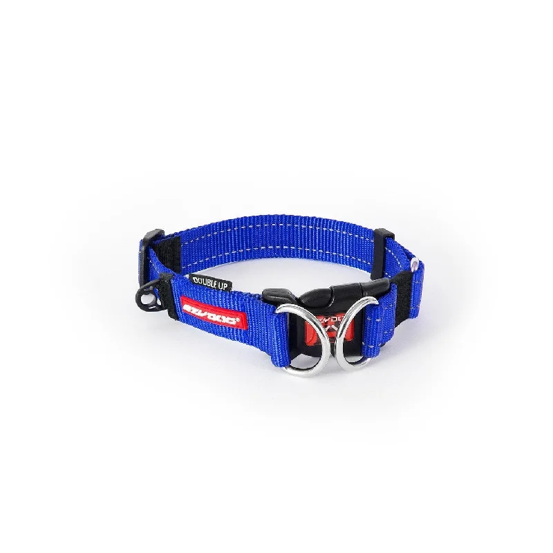 EzyDog Double Up Dog Collar Blue Large<3 <3 <3