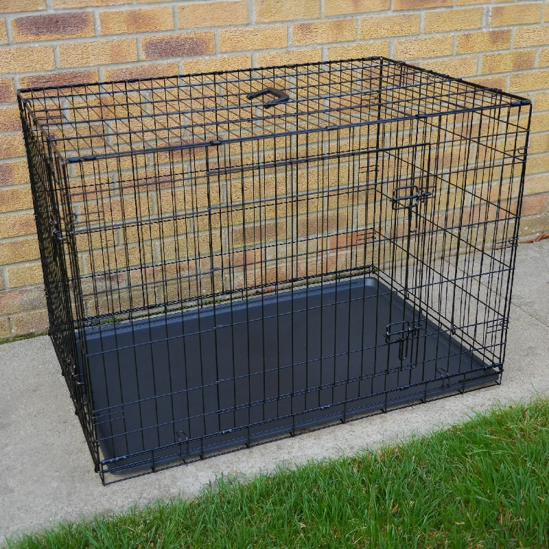 Elite Dog Crate Home Folding Kennel - L 109L x 56W x 62Hcm