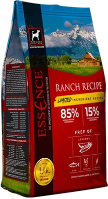 Essence Dry Dog Food L.I.R. Ranch Recipe