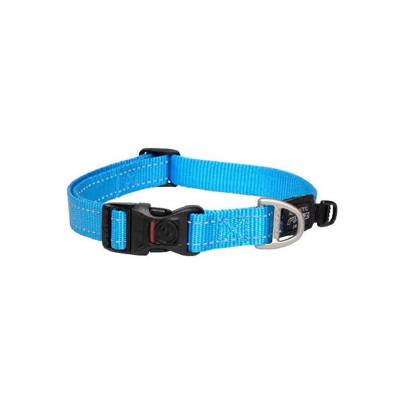 Rogz Classic Large Dog Collar Turquoise