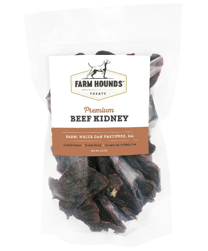 Farm Hounds Beef Kidney 4oz Bag