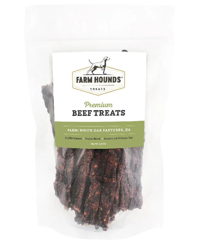 Farm Hounds Beef Strips 4.5oz Bag