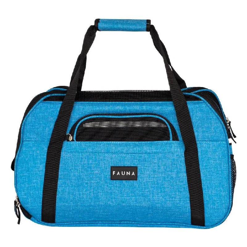 Fauna® Dog Cat Comfort Carrier - Sky Blue