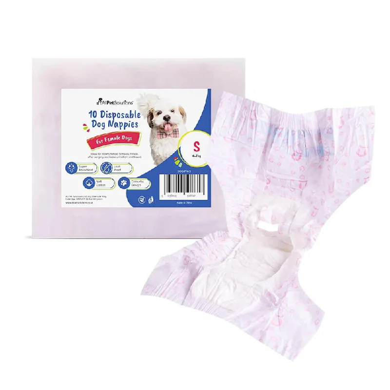 AllPetSolutions Disposable Female Dog Nappies XXS - XL