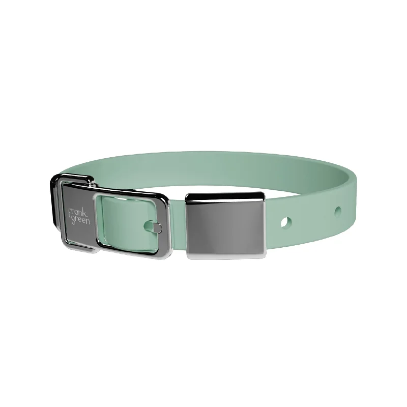 frank green Mint Gelato Dog Collar and Tag Medium