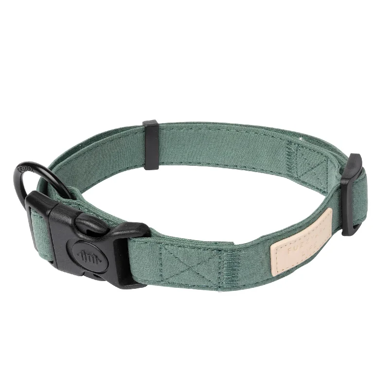 FuzzYard Life Dog Collar Myrtle Green Large