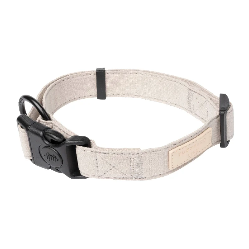 FuzzYard Life Dog Collar Sandstone Large***