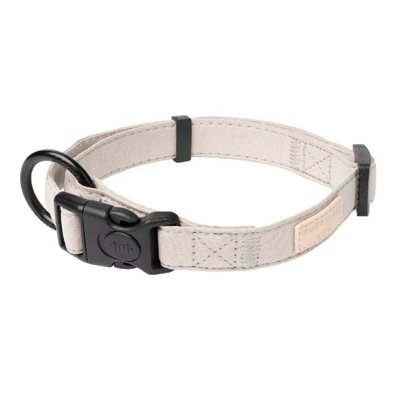 FuzzYard Life Dog Collar Sandstone Medium***