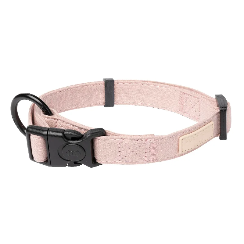 FuzzYard Life Dog Collar Soft Blush Medium