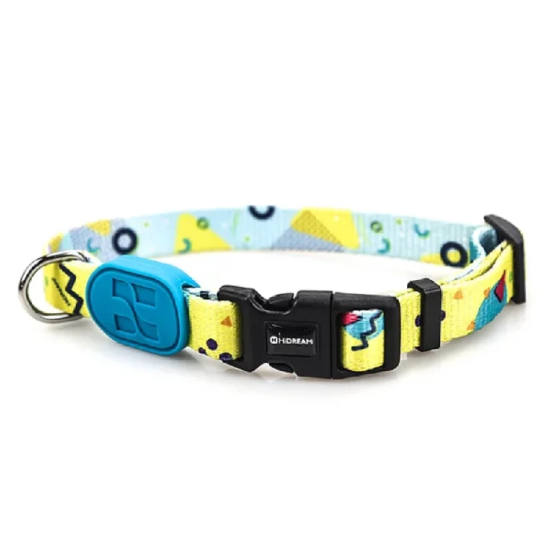 HiDREAM Profusion Adjustable Dog Collar (Lemon Pie)