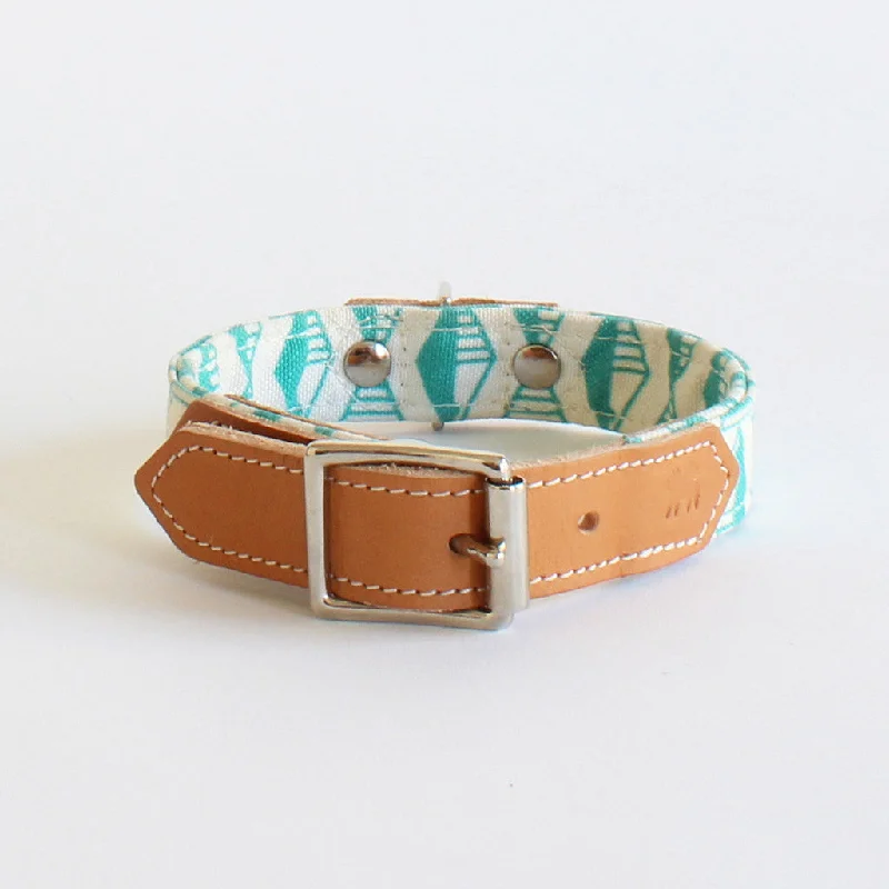 Hiro+Wolf Collar: Geo Green