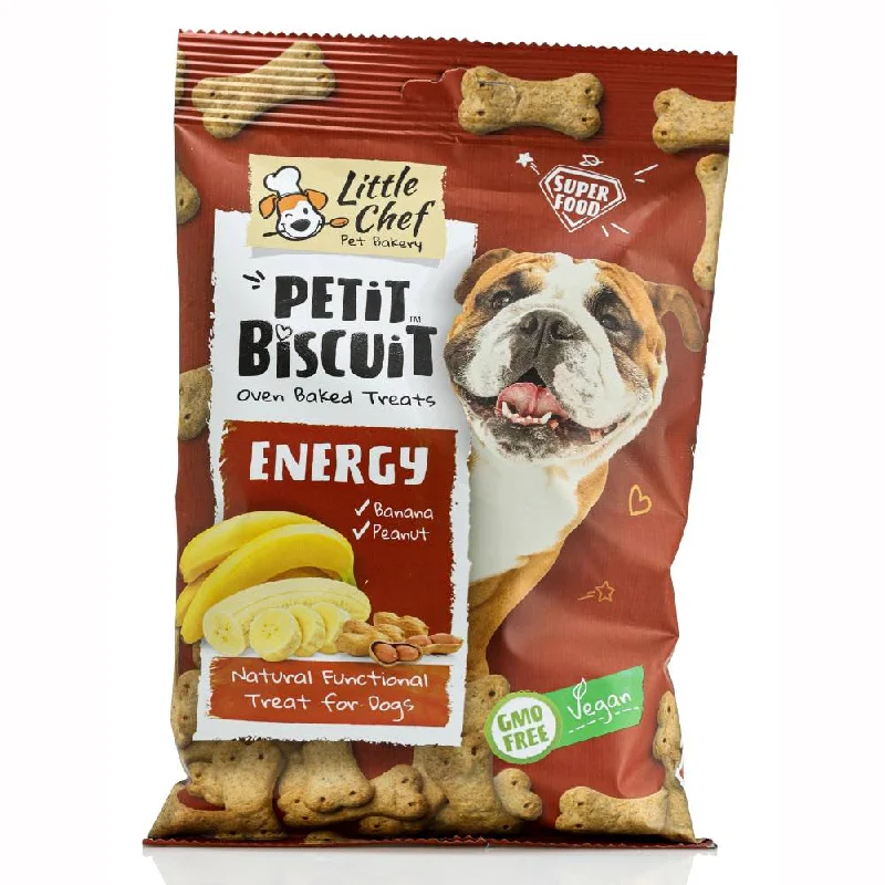 20% OFF (Exp 15Apr25): Little Chef Petit Biscuit Energy Vegan Dog Treat 150g