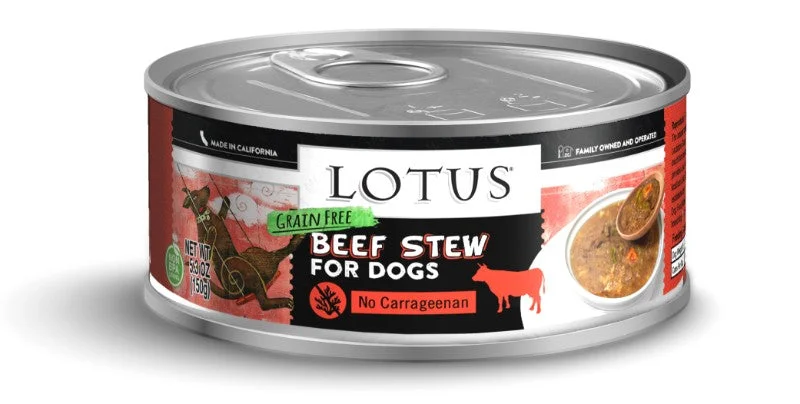 Lotus Wet Dog Food Stews - Beef Recipe