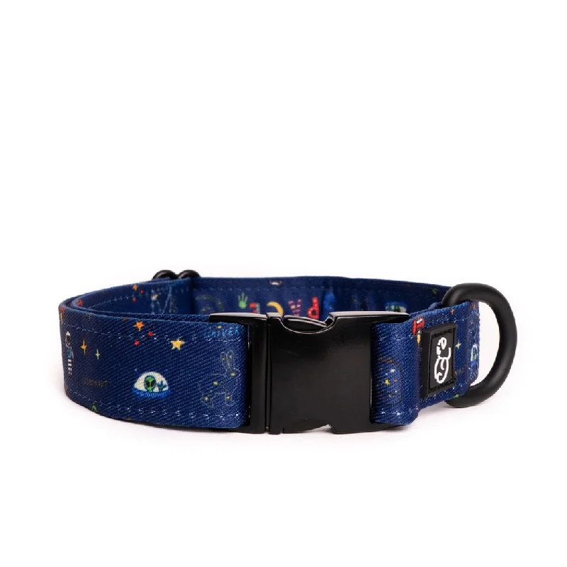 Lucy&Co Dog Collar: The Space Doodle