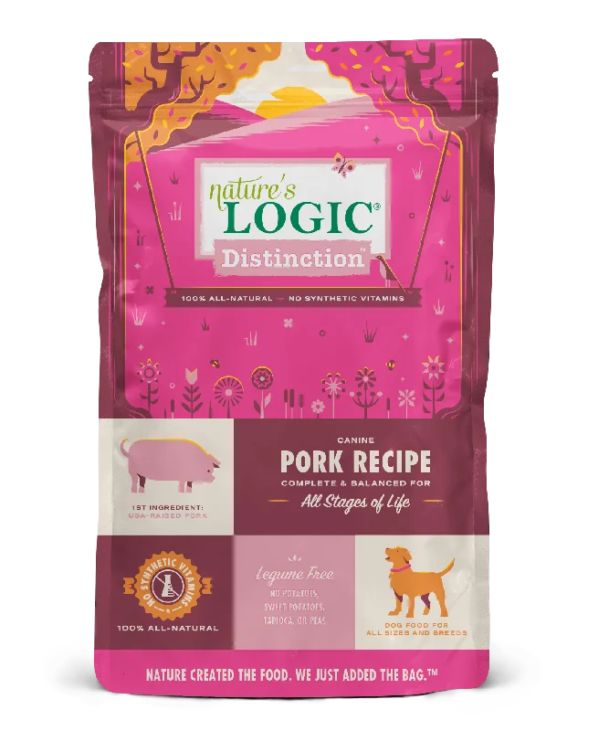 Nature's Logic Distinction Dry Dog Food Pork Recipe