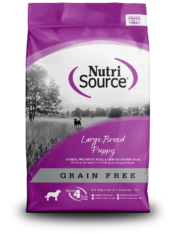 NutriSource Dry Dog Food Grain-Free Large Breed Puppy Recipe