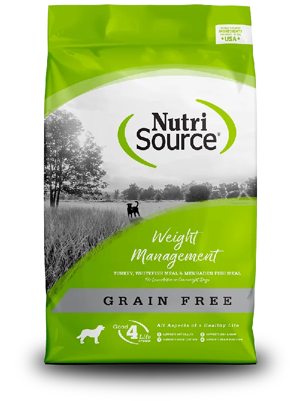 NutriSource Dry Dog Food Grain-Free Weight Management Recipe