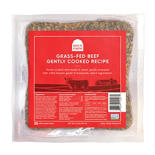 Open Farm Frozen Gently Cooked Dog Food Grass-Fed Beef