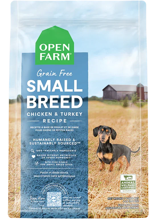 Open Farm Dry Dog Food Grain-Free Small Breed Chicken & Turkey Recipe