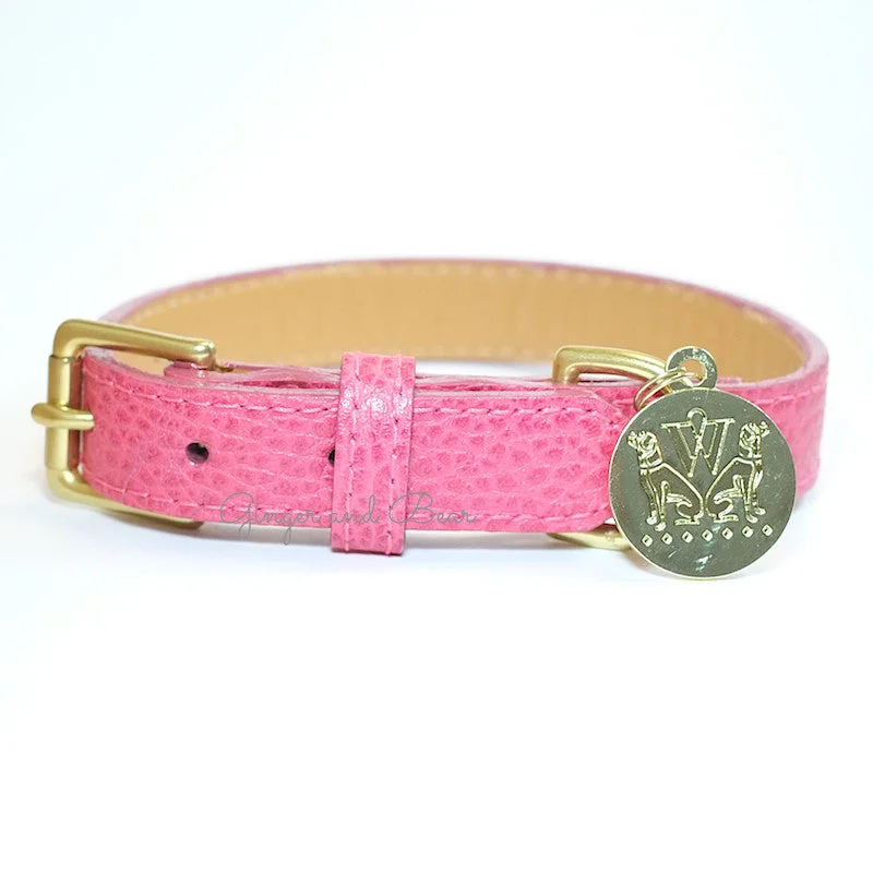 Perry Street Dog Collar - Pink