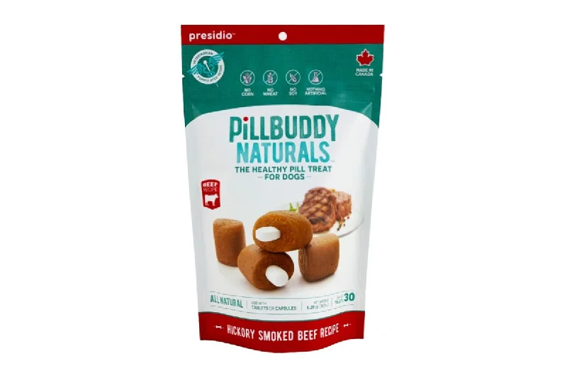 Presidio Pill Buddy Naturals - Hickory Smoked Beef 150g (5.29oz) 30ct