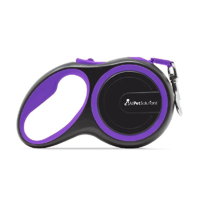 Retractable Dog Lead - Purple 3M / 5M / 8M - 15-50KG