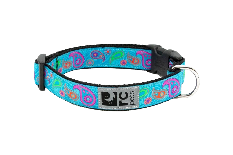 RC Pets Patterned Dog Clip Collar - Tropical Paisley