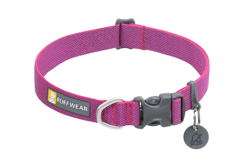 RuffWear Hi & Light™ Dog Collar - Alpenglow Pink