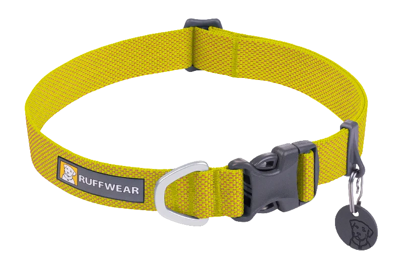 RuffWear Hi & Light™ Dog Collar - Lichen Green