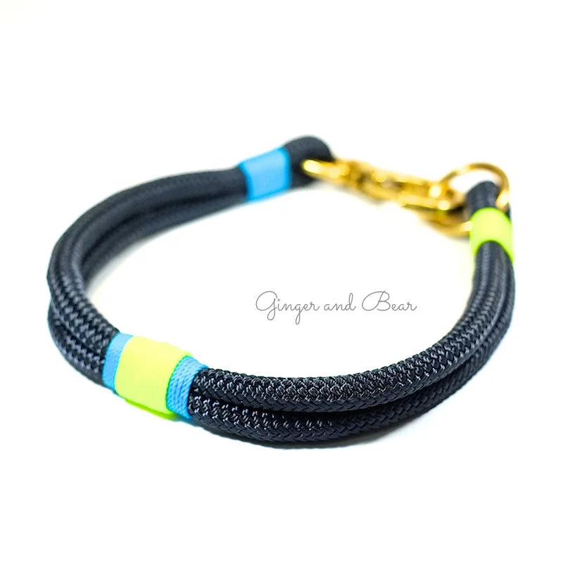 Rugged Hudson Collar: KeyLime, Navy