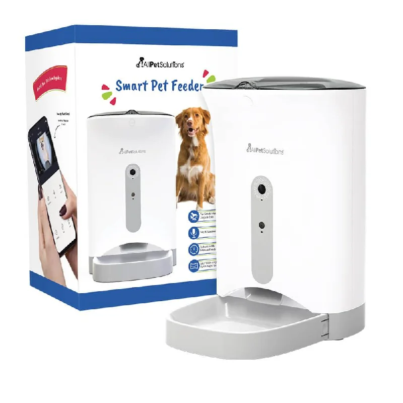 Smart Pet Auto Feeder with WIFI & Camera 4.3L