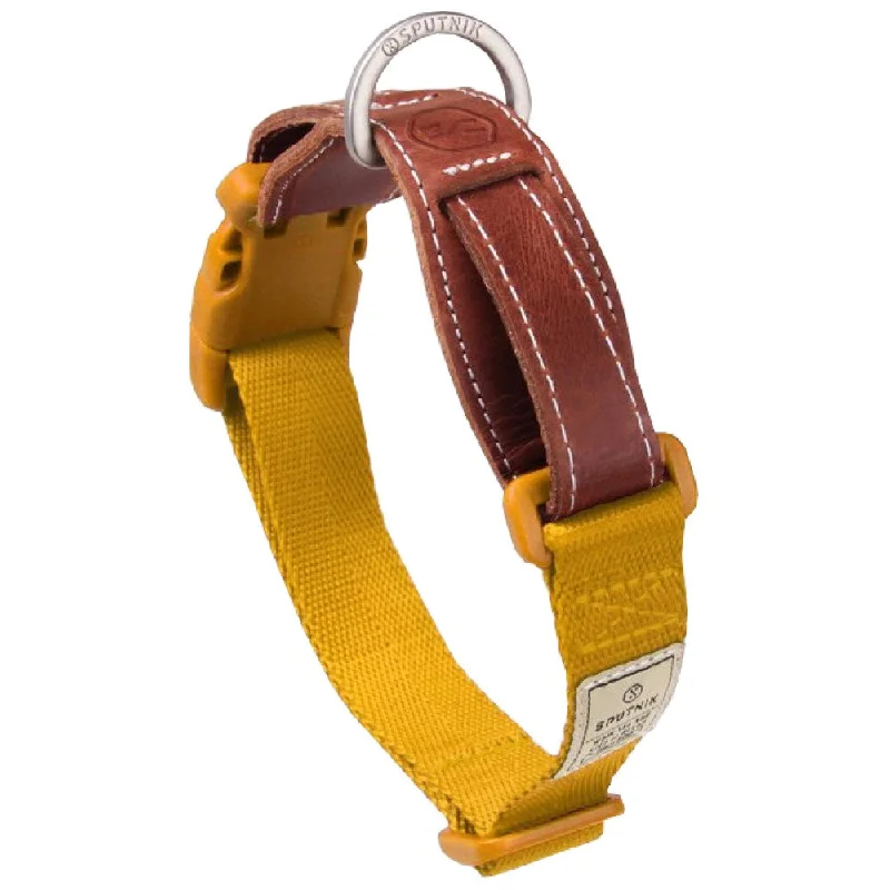 Sputnik Nylon Dog Collar (Yellow)