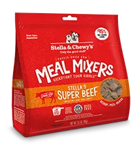 Stella & Chewy's Freeze-Dried Raw Dog Food Meal Mixer Stella's Super Beef