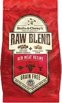 Stella & Chewy's Dry Dog Food Raw Blend Grain-Free Red Meat Recipe